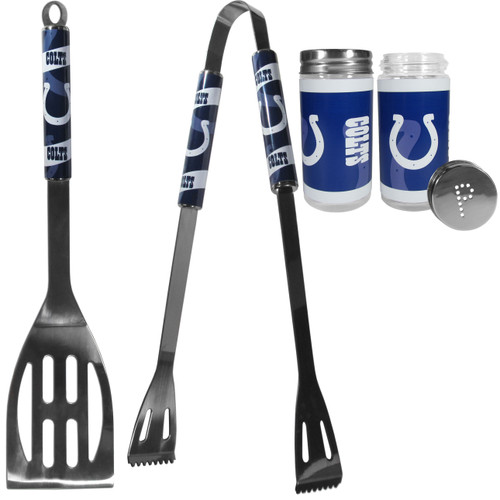 Indianapolis Colts 2pc BBQ Set with Tailgate Salt & Pepper Shakers