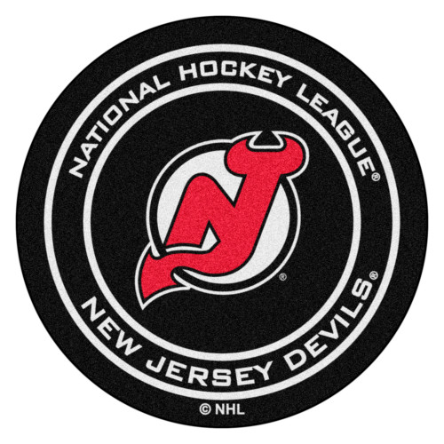 NHL - New Jersey Devils Puck Mat 27" diameter