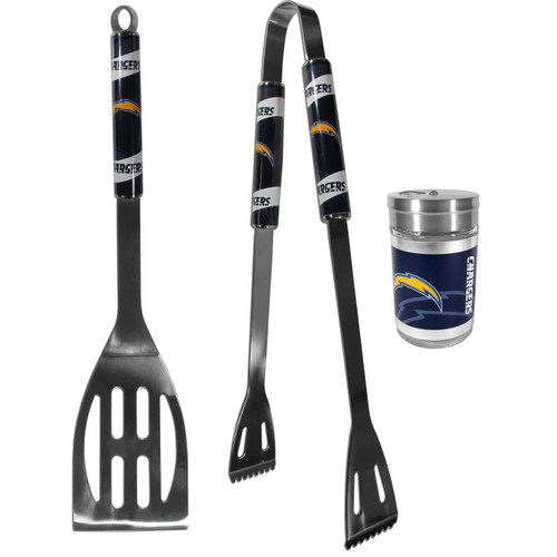 Los Angeles Chargers 2pc BBQ Set with Season Shaker