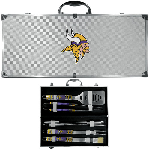 Minnesota Vikings 8 pc Tailgater BBQ Set