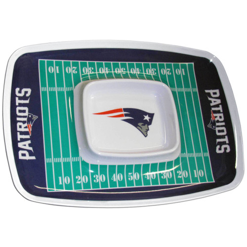 New England Patriots Chip and Dip Tray