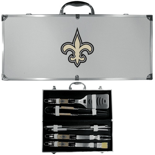 New Orleans Saints 8 pc Tailgater BBQ Set