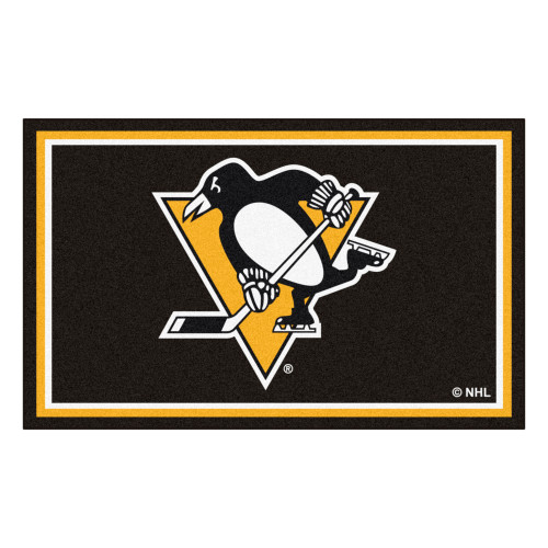 NHL - Pittsburgh Penguins 4x6 Rug 44"x71"