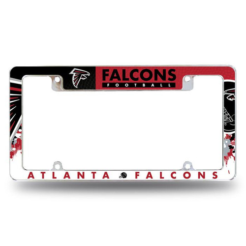 Atlanta Falcons All Over Chrome Frame