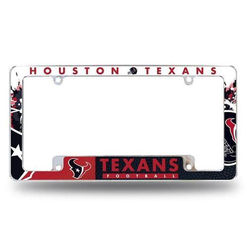Houston Texans All Over Chrome Frame