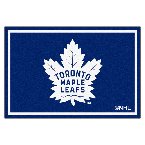 NHL - Toronto Maple Leafs 5x8 Rug 59.5"x88"