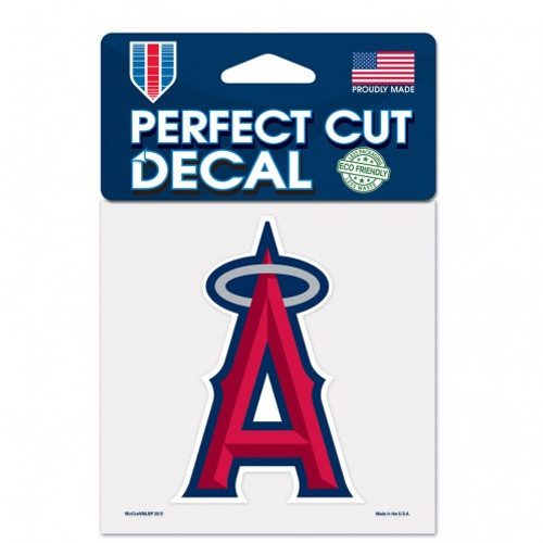 Los Angeles Angels Decal 4x4 Perfect Cut Color