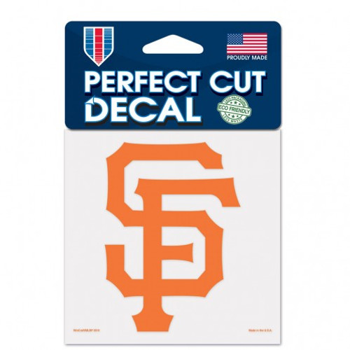 San Francisco Giants Decal 4x4 Perfect Cut Color