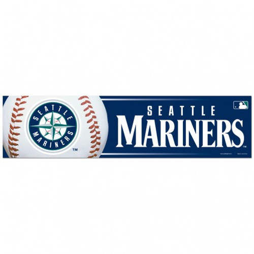 Seattle Mariners Decal 3x12 Bumper Strip Style