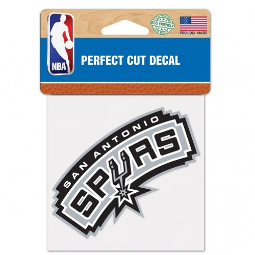 San Antonio Spurs Decal 4x4 Perfect Cut Color