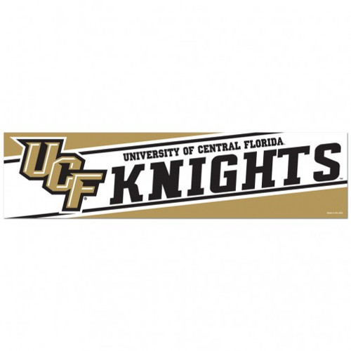 Central Florida Knights Decal 3x12 Bumper Strip Style