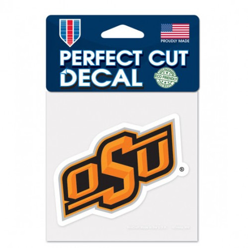 Oklahoma State Cowboys Decal 4x4 Perfect Cut Color