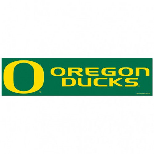 Oregon Ducks Decal 3x12 Bumper Strip Style