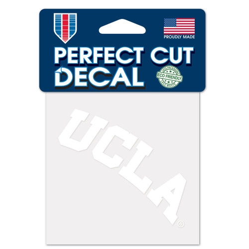 UCLA Bruins Decal 4x4 Perfect Cut White