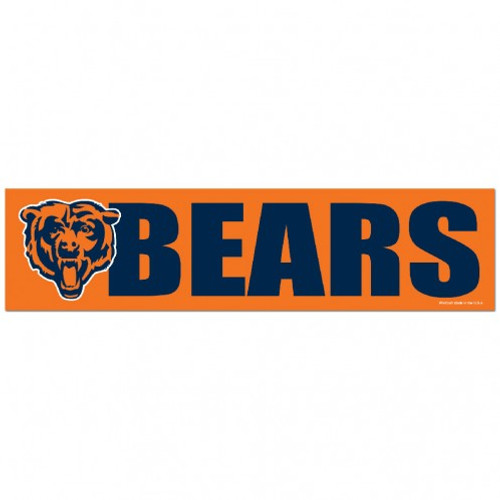 Chicago Bears Decal Bumper Sticker