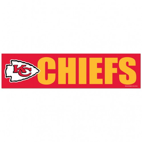 Kansas City Chiefs Decal Bumper Sticker