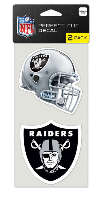 Las Vegas Raiders Set of 2 Die Cut Decals