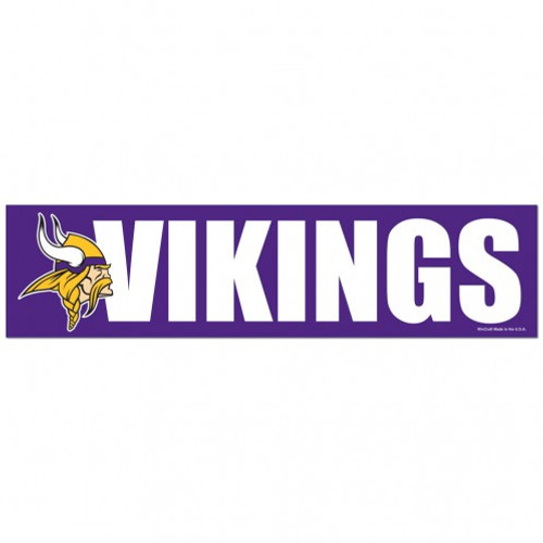 Minnesota Vikings Decal Bumper Sticker