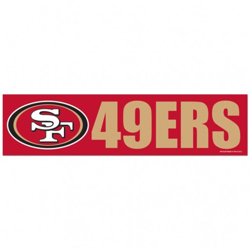 San Francisco 49ers Decal Bumper Sticker