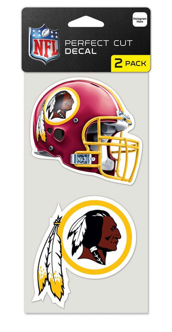 Washington Commanders Set of 2 Die Cut Decals