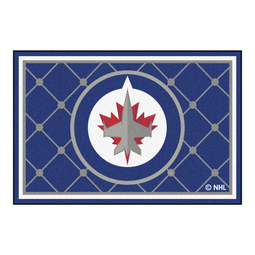 NHL - Winnipeg Jets 5x8 Rug 59.5"x88"