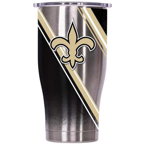 New Orleans Saints Double Stripe Wrap Chaser 27oz