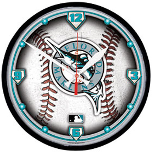 Florida Marlins Wall Clock