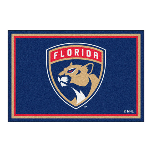 NHL - Florida Panthers 5x8 Rug 59.5"x88"