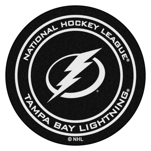 NHL - Tampa Bay Lightning Puck Mat 27" diameter