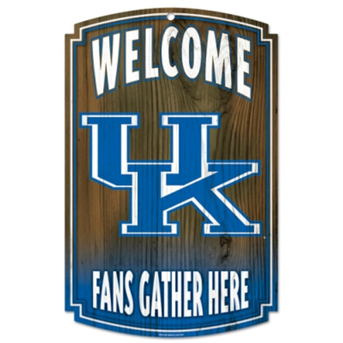 Kentucky Wildcats Wood Sign - 11" x 17"