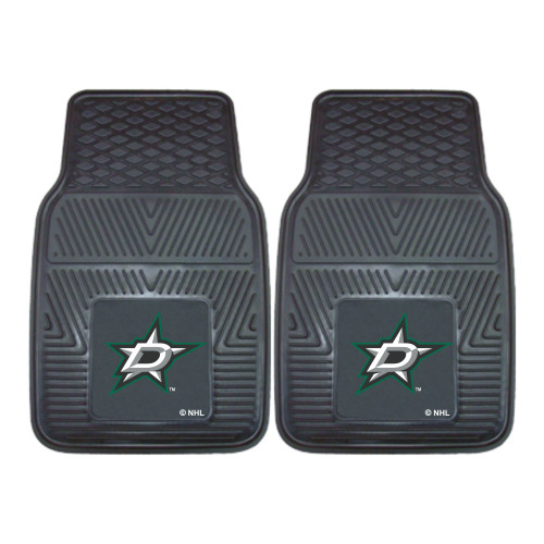 NHL - Dallas Stars 2-pc Vinyl Car Mat Set 17"x27"