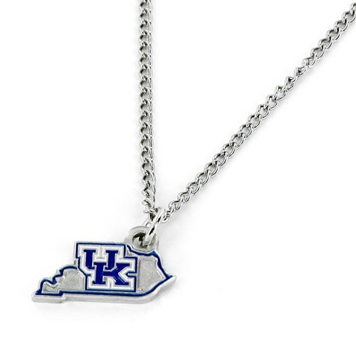 Kentucky Wildcats Necklace State Design