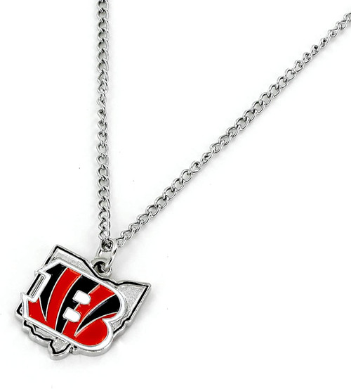 Cincinnati Bengals Necklace State Design