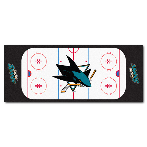 NHL - San Jose Sharks Rink Runner 30"x72"