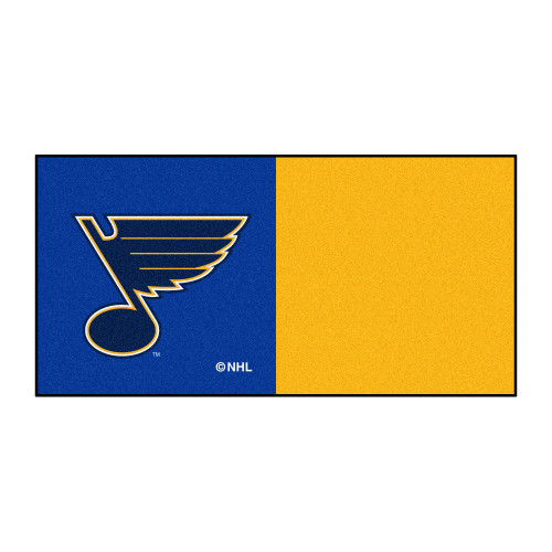 NHL - St. Louis Blues Team Carpet Tiles 18"x18" tiles