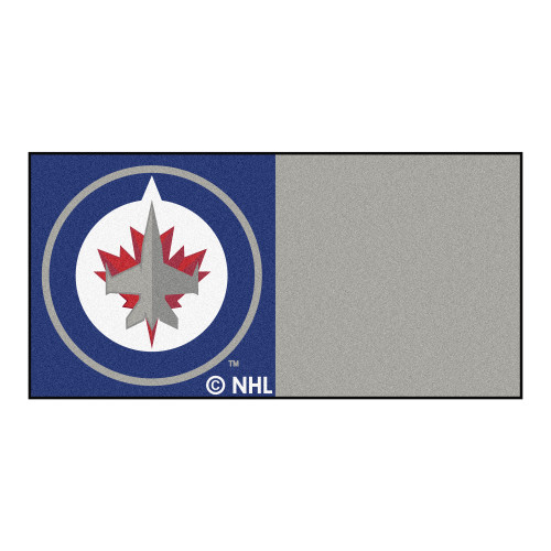 NHL - Winnipeg Jets Team Carpet Tiles 18"x18" tiles
