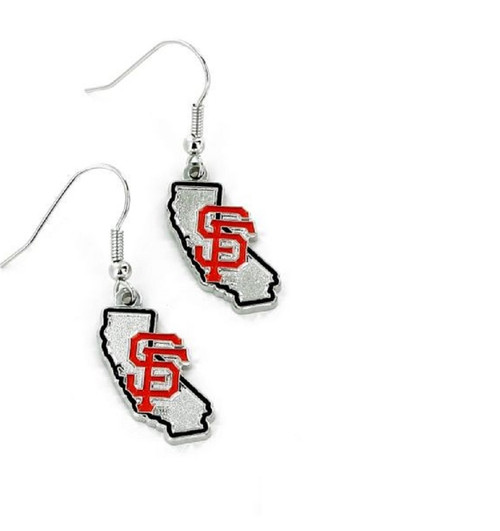 San Francisco Giants Earrings State Design