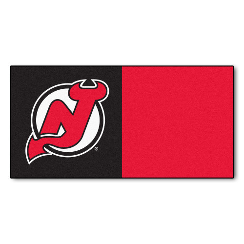 NHL - New Jersey Devils Team Carpet Tiles 18"x18" tiles