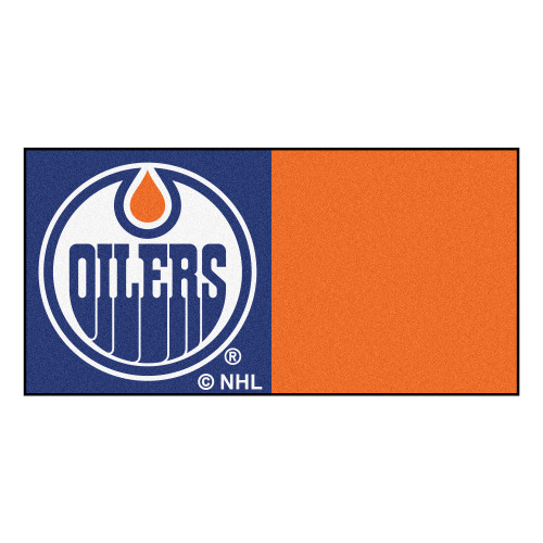 NHL - Edmonton Oilers Team Carpet Tiles 18"x18" tiles