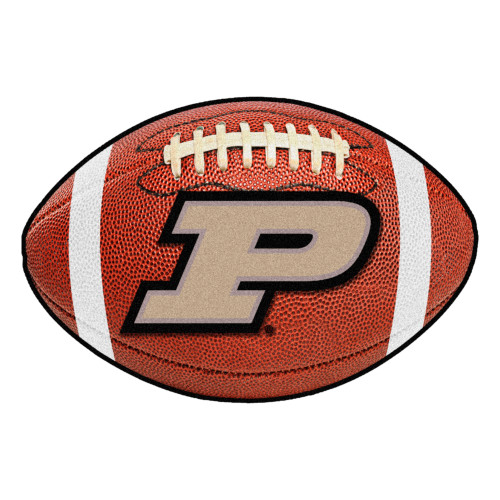 Purdue University - Purdue Boilermakers Football Mat Train Secondary Logo Brown