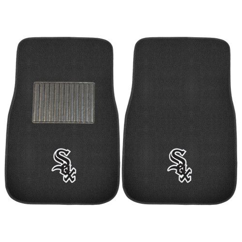MLB - Chicago White Sox 2-pc Embroidered Car Mat Set 17"x25.5"