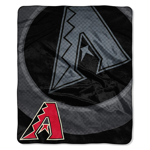 Arizona Diamondbacks Blanket 50x60 Raschel Retro Design -