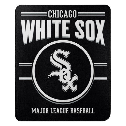 Chicago White Sox Blanket 50x60 Fleece Southpaw Design