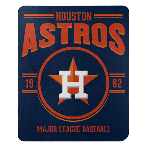 Houston Astros Blanket 50x60 Fleece Southpaw Design
