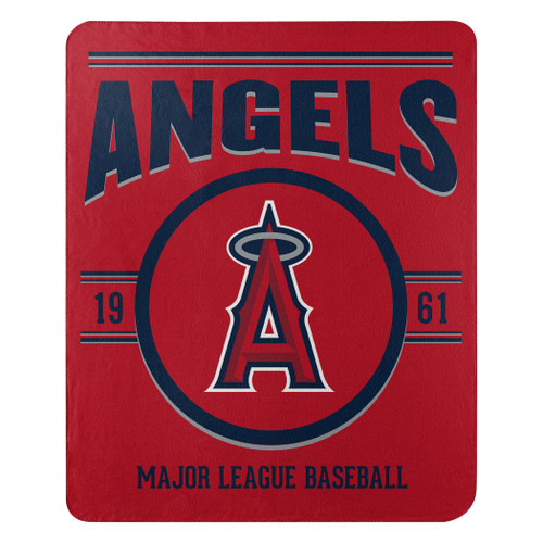 Los Angeles Angels Blanket 50x60 Fleece Southpaw Design