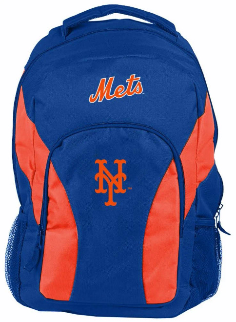 New York Mets Backpack Draftday Style Royal and Orange