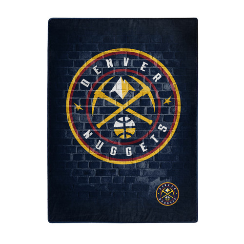 Denver Nuggets Blanket 60x80 Raschel Street Design