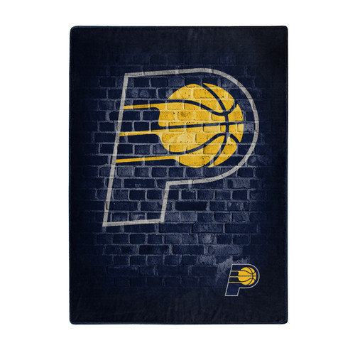 Indiana Pacers Blanket 60x80 Raschel Street Design