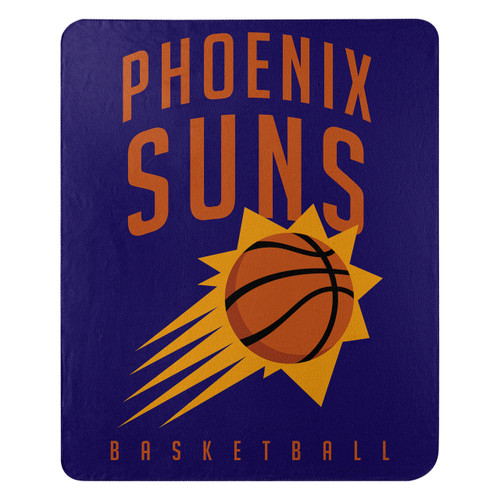 Phoenix Suns Blanket 50x60 Fleece Lay Up Design