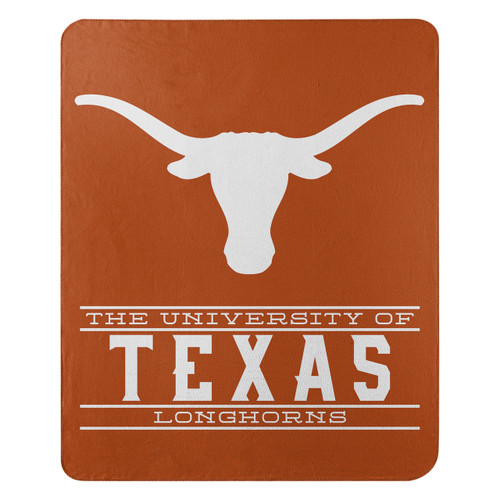 Texas Longhorns Blanket 50x60 Fleece Control Design